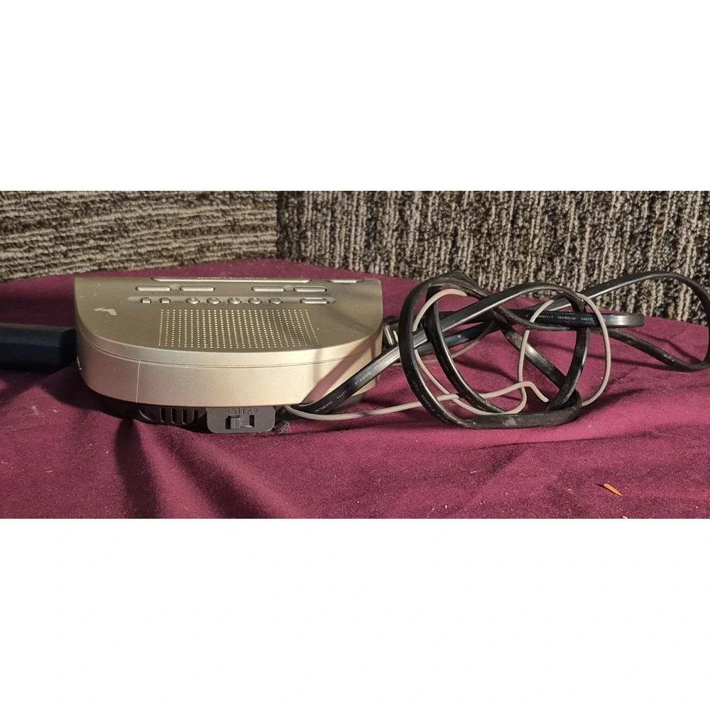Sony Dream Machine Clock Radio AM/FM Alarm  Vintage Beige‎ + AM Antenna